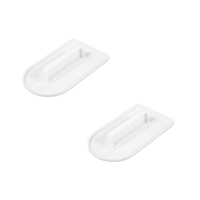 Oleegame Moule à Biscuits 2 Pcs Outil à Gâteau Battant du Sucre Niveleur de Gâteau de Surface avec Poignée Niveleur de Surface Niveleur de Gâteau Transparent