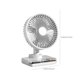 thumbnail image 3 of Ventilador de cabeza móvil Ventilador de escritorio silencioso Reloj Ventilador pequeño Mini ventilador Ventilador USB, 3 of 5