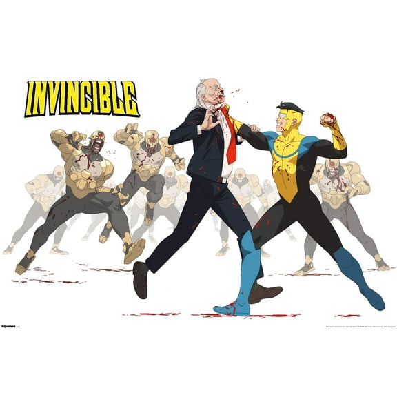 Invincible: Season 3 - White Room Teaser One Sheet Wall Poster, 22.375" x 34"