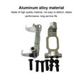 thumbnail image 3 of Xingzhi Aluminum Alloy Front Hub Carrier L/R For RC 1/18 Hobbico Dromida Materials Aluminum Alloy Front Hub Carrier L/R For RC Silver 1Set, 3 of 6