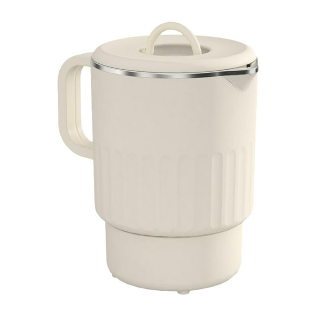 Hervidor eléctrico plegable para ahorrar espacio, pequeño hervidor de agua de ebullición rápida, plegable para viajes de negocios, picnics al