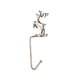 thumbnail image 5 of Colgador de calcetines de Navidad Inteprter Gancho reutilizable Antideslizante Soporte de chapado Animal de plata 2Conjunto, 5 of 6