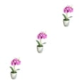thumbnail image 1 of Monstrate Bonsái Artificial no tóxico y duradero, de regalo para el día de la madre, planta Artificial exquisita hecha a mano, púrpura Type1 NO1, 1 of 6