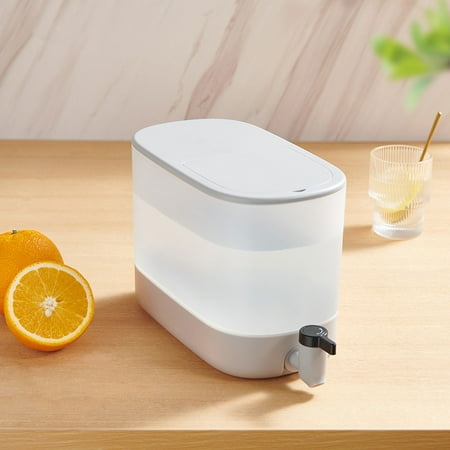 

mtvxesu Kettle 4L Cold Water Kettle with Faucet Household Refrigerator Fruit Beverage Tea Bucket Large Capacity High-temperature Resistants Easy To Clean Cold Water Kettle