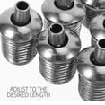 thumbnail image 5 of OUNONA 10Pcs Wire Rope Clamp Iron for Home Lighting Adjustments, 5 of 5