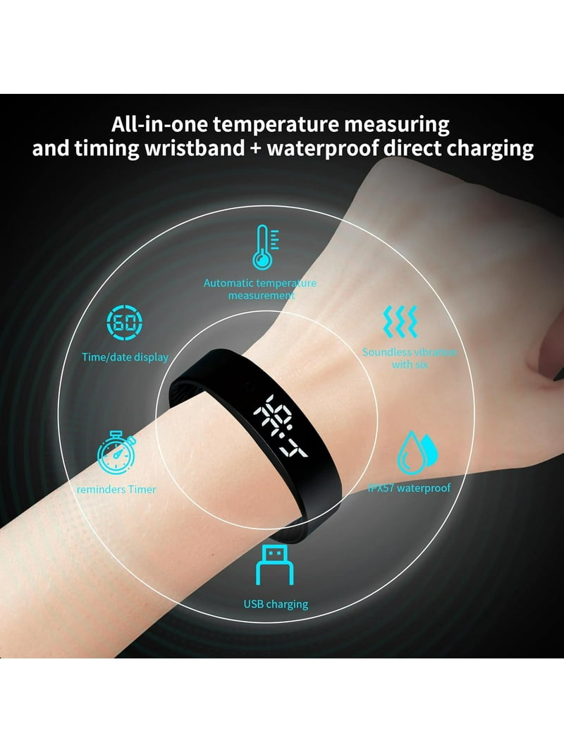 Vibrating Alarm Wristband,Silent Shock Clock Bracelet Bands,Deaf People Watchfor Heavy Sleepers Wearable Wrist Band That Won't Wake Partner Vibration ... Vibrating Alarm Wristband,Silent Shock Clock Bracelet Bands,Deaf People Watchfor Heavy Sleepers Wearable Wrist Band That Won't Wake Partner Vibration ...