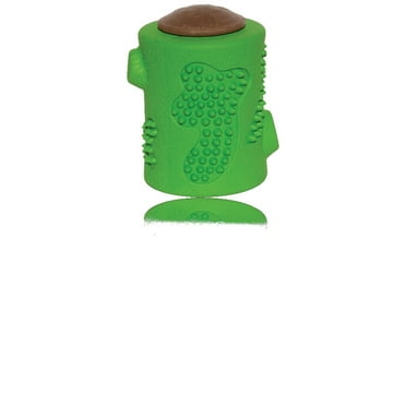 Starmark Ringer Bone Dog Treat Toy - White Nylon Chew