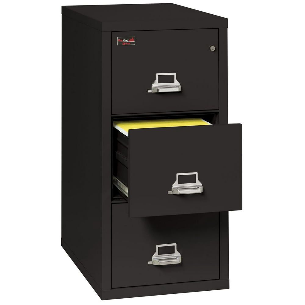 321442BL 2Hour Fireproof 3 Drawer Vertical Legal Size 32 D Keylock