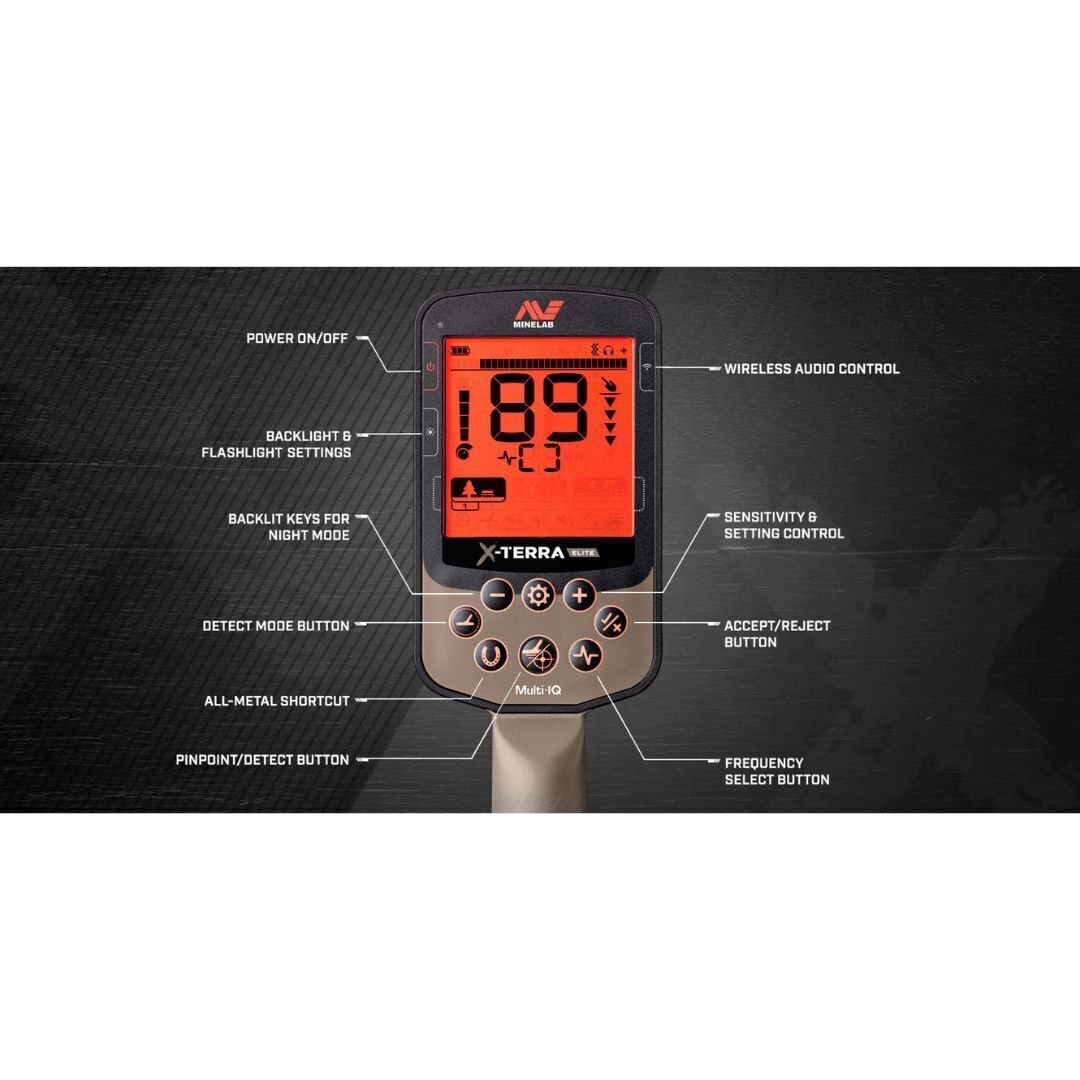 Minelab X-terra Elite Expedtion pack