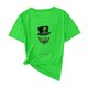thumbnail image 5 of TaTaai Womens Casual St Patrick's Day Printed Top Short Sleeve Round Neck Loose Fit T Shirt Fashion Blouse Soft Lightweight Comfortable for Spring Holiday Gift, 5 of 5