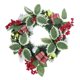 thumbnail image 5 of Olive Green Christmas Artificial Wreath For Wall Or Door Hanging 30x30cm 1Set, 5 of 5
