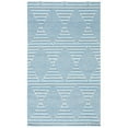 thumbnail image 5 of SAFAVIEH Marbella Aylen Geometric Area Rug, Dark Blue/Ivory, 4' x 6', 5 of 6