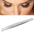 thumbnail image 1 of Aplicador De Pestañas, Injerto Rizador De Cejas De Acero Inoxidable Reutilizable Curvo Falso Para Uso De Pestañas Postizas Para Pegar Doble Párpado Para Recortar Cejas, 1 of 7