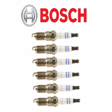 Buick Chevrolet Ford Mazda Mercury Pontiac Set of 6 Spark Plugs Bosch Platinum