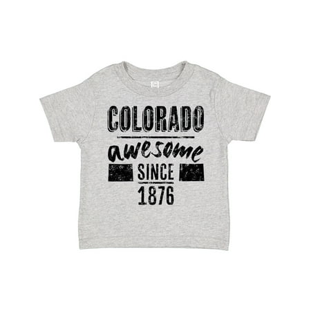 

Inktastic Colorado Awesome Since 1850 Gift Toddler Boy or Toddler Girl T-Shirt