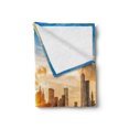 thumbnail image 2 of New York Soft Flannel Fleece Throw Blanket, Cityscape of Brooklyn Bridge and Manhattan River Center of Culture Photo, Cozy Plush for Indoor and Outdoor Use, 50" x 70", Multicolor, by Ambesonne, 2 of 5