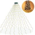 thumbnail image 1 of Cascading Twinkle Lights for Christmas Tree, Twinkle Christmas Tree Waterfall Fairy Lights, with 600 Light Cascading Tree Lights for Indoor Outdoor Christmas Tree Lights, 1 of 5