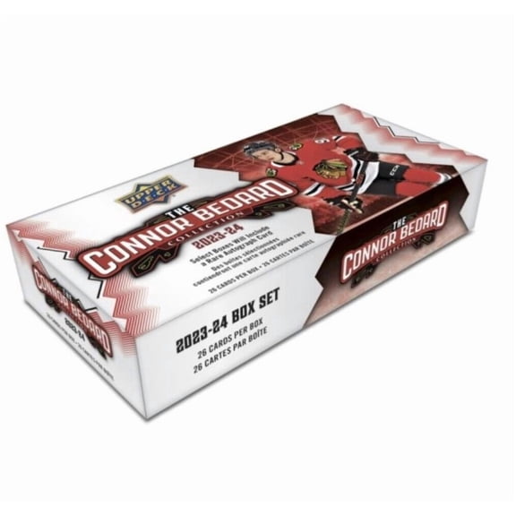 2023-24 NHL UPPER DECK CONNOR BEDARD COLLECTION Hockey Factory Sealed Box Set 26 Cards