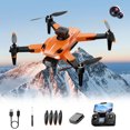 thumbnail image 2 of MXTPOV Drones with Camera for Adults 4k, Foldable RC Quadcopter Drone, Brushless Motor Drone with Optical Flow Positioning, 50X Zooming, Obstacle Avoidance(3 Batteries), 2 of 4
