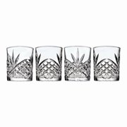 Dublin Crystal Whiskey Glass 11oz, Set of 4