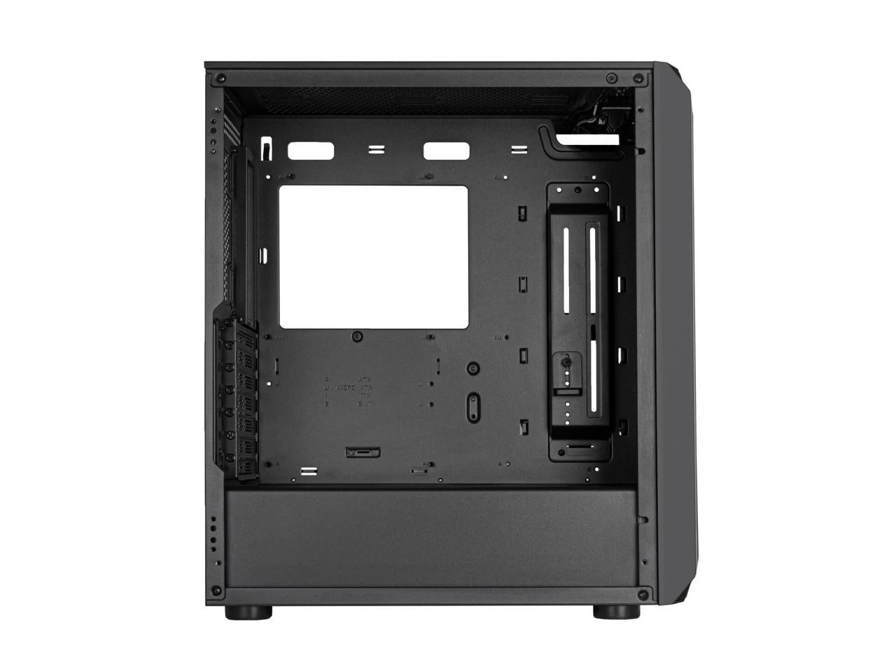 SilverStone FARA 511Z High Airflow ATX Gaming Chassis with Excellent Cooling Potential Case SST-FA511Z-BG Black