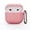 Pink, variant on GadgetCom Replacement Case Compatible with Apple AirPods 4 , Shockproof Silicone Earbuds Pouch Cover With Clip Hook