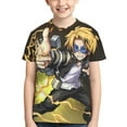 thumbnail image 5 of My Hero Academia Denki Kaminari Kids T-Shirt 3d Printed Graphic T-Shirts Boys And Girls Short Sleeve Shirts For Youth Kids X-Small, 5 of 7