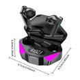 thumbnail image 2 of True Wireless Earbuds With Touch Control, Wireless Charging Case, Built-in Mic, And In-Ear Design For Gaming And Video, 2 of 4