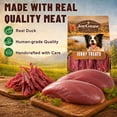thumbnail image 3 of JoyGnaw Duck Jerky Dog Treats, Healthy Duck Snacks for Small Medium Large Dogs, 11 oz, 3 of 9
