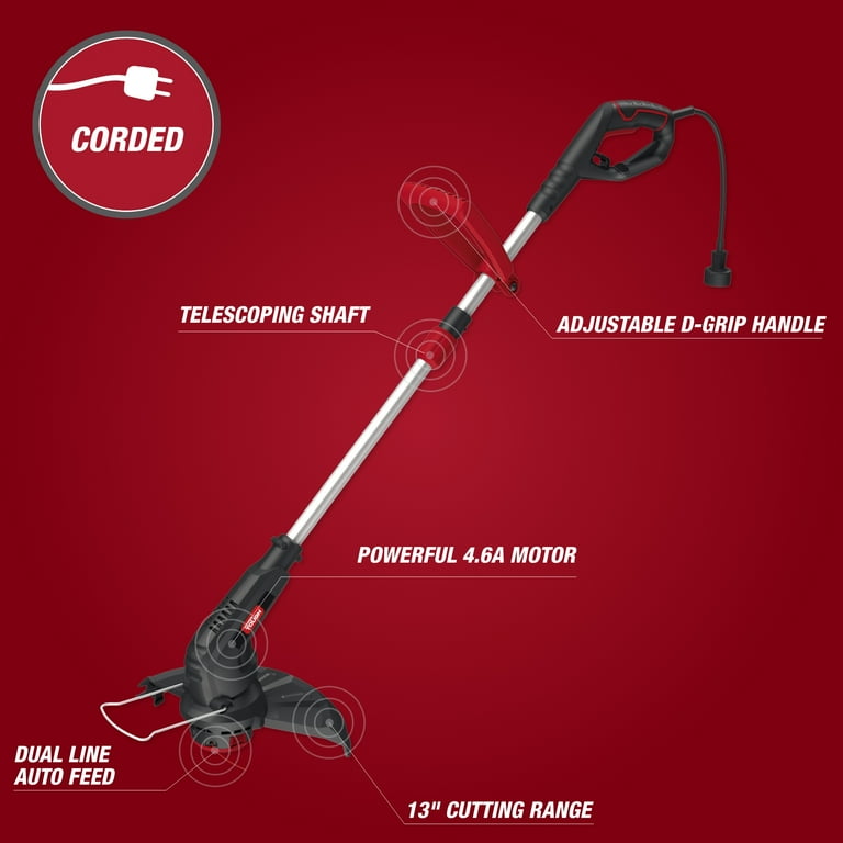 Hyper Tough 4.6-Amp 13in Electric String Trimmer HT21-401 Hyper Tough 4.6-Amp 13in Electric String Trimmer HT21-401
