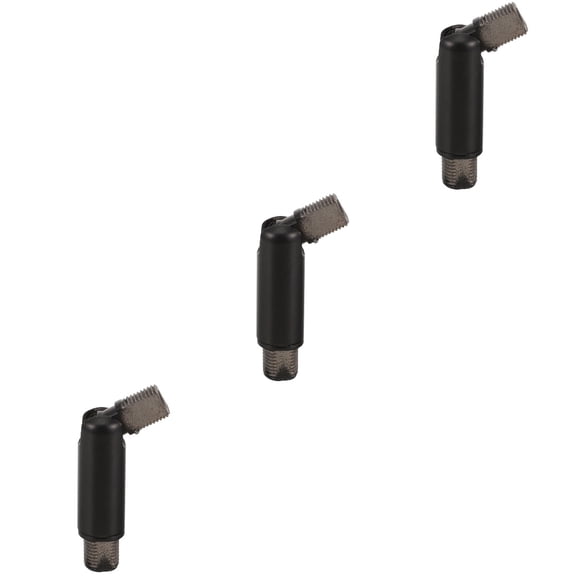 3 Pieces Ceiling Canopy Adapter Fan Light Pull Chain Switch Dimmable Black