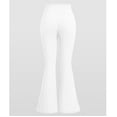 thumbnail image 4 of 4 Pack Girls Flared Kids Pants High Waisted Dance Yoga Athletic Leggings White 11-12 Years, 4 of 4