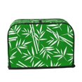thumbnail image 7 of Rateoe Bamboo Pattern Toaster Covers 2 Slice Wide Slot,Bread Machine Cover,Bread Dust Cover & Fingerprint Protection,Appliance Covers, 7 of 7