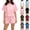 Pink, variant on POIUYTR Summer Two Piece Sets for Women Cotton Short Sleeve Tshirts Loose Wide Leg Shorts Casual Outfits Set