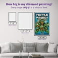 thumbnail image 4 of DIAMOND ART CLUB Turtle Power Diamond Painting Kit, 4 of 4