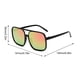 thumbnail image 3 of Sonducket Gafas ópticas Gafas con montura negra Protección de moda Accesorios de ropa de marco grande para protección de ojos Lentes negro con borde rojo, 3 of 6