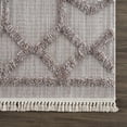 thumbnail image 4 of Hauteloom Borbon Living Room, Bedroom Area Rug - Farmhouse - Cream,Light Gray,Medium Gray - 8'10" x 12', 4 of 17