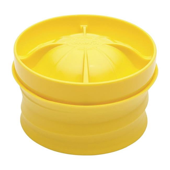 Chef N 6504476 Lemon-Aid Citrus Spiralizer Plastic - Yellow