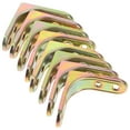 thumbnail image 6 of WORGEOUS 8PCS Heavy Duty Corner Brackets L Bracket Corner Braces Right Angle Brackets iron Brackets for Wood Shelves Chair Drawer Cabinet, 6 of 8