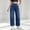 #H-Dark Blue, variant on Wide Leg Jeans for Women Casual Baggy Fit Stretch Waist Trendy Pull On Denim Pants with Pockets,Blue,Size 2XL