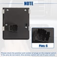 thumbnail image 4 of Unique Bargains Car Headlight Switch Replacement Fit for Dodge for Ram 1500 2013 2014 2015 2016 2017 2018 Black, 4 of 6
