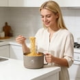 thumbnail image 4 of zhangmingg Stainless Steel Large Capacity Instant Bowl with Double Wall Thermal Insulation for Hot Meals and Leak Proof Kitchen Dining, 4 of 6