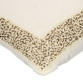 thumbnail image 2 of Chair Cushion Cover, Decorative Pillow Covers 24x24 inch (60x60 cm) Ivory, Cotton Throw Pillow Covers, Handmade Pillow Covers, Bordered Pillow Shams, Traditional - Pearl Glitter, 2 of 2