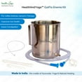 thumbnail image 2 of SoulGenie GutFlo Stainless Steel Enema Kit - 2 Quart, 2 of 6