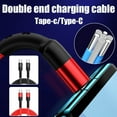 thumbnail image 2 of 1x USB C To USB C 100WDual Type-C Charging Data Sync USB Cable'AU., 2 of 8