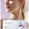 thumbnail image 3 of Fashionable Clip-On Wireless Headphones, X22 Clip on Wireless Headphones, Ear Cliheadset with LED HD Display, Ipx5 Waterproof Open Ear Bluetooth Earbuds (Blue), 3 of 7