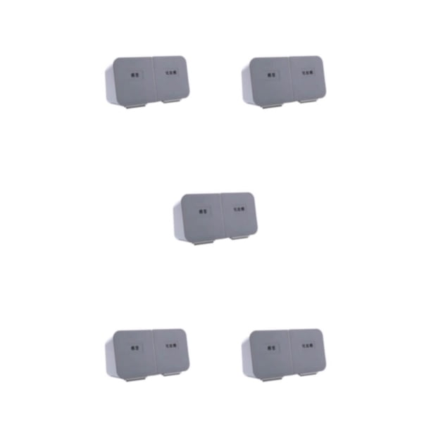 Toystoory Organizador de plástico de fácil instalación, elegante caja de almacenamiento impermeable para cosméticos o habitación, Type2 NO2
