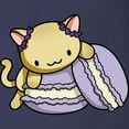 thumbnail image 3 of CafePress - Macaron Kitty Long Sleeve T Shirt - Long Sleeve Dark T-Shirt, 3 of 4