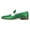 Green, variant on YDN Women Business Strap Loafers Round Closed Toe Slip On Flats Pumps Block Low Heels Office Daily Dressy Shoes Size 7 Black