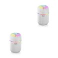 thumbnail image 4 of Humidificador de aire Naiovety 300ml difusor de Aroma con luz nocturna Blanco, 4 of 6